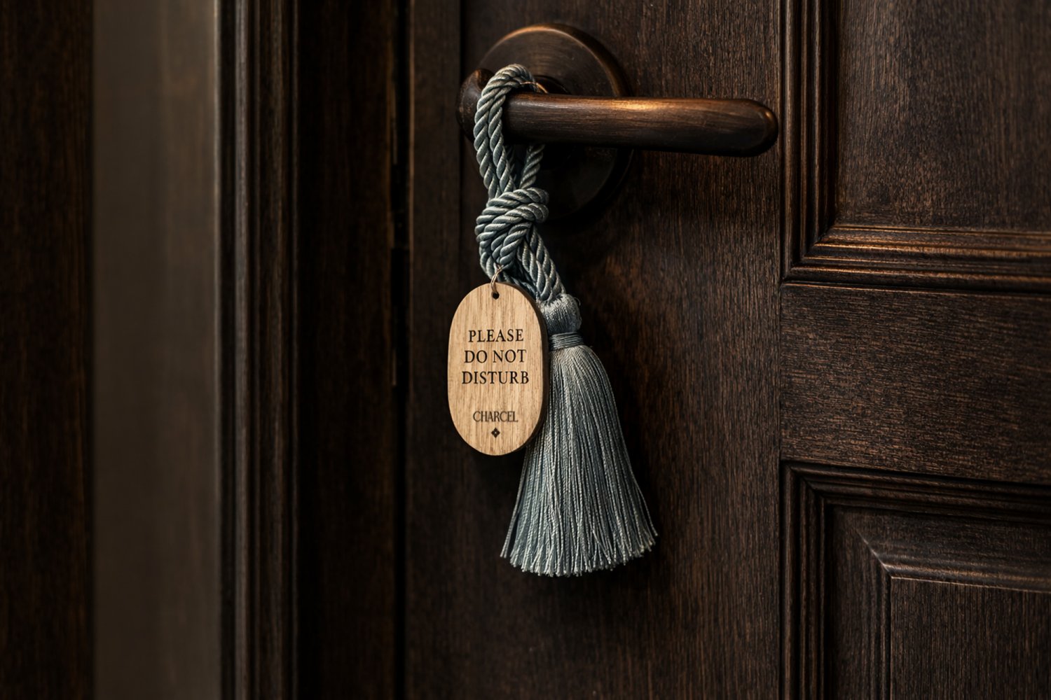 Dørhængere med kvaster til hotelværelser