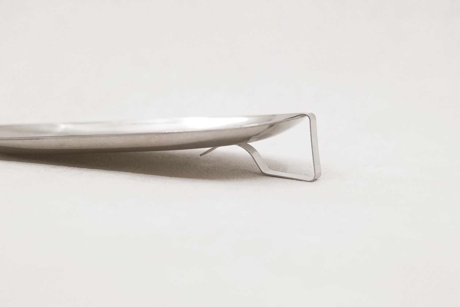 Regningsholder i rustfritstål til restaurant med klips