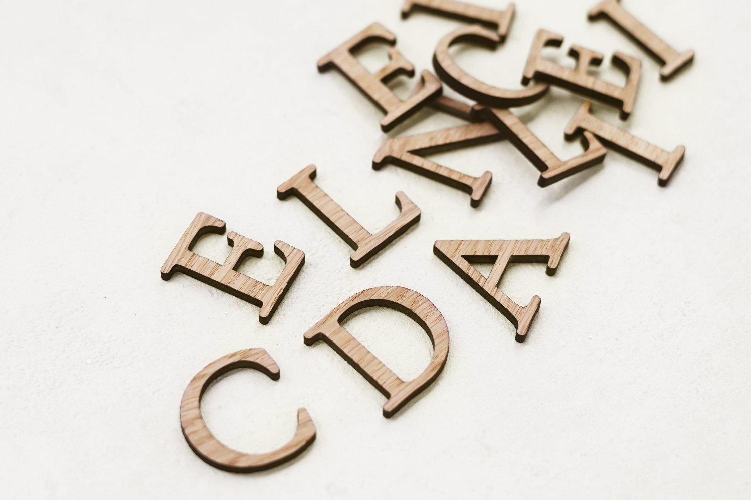 Udskåret tekst i træ til hotel