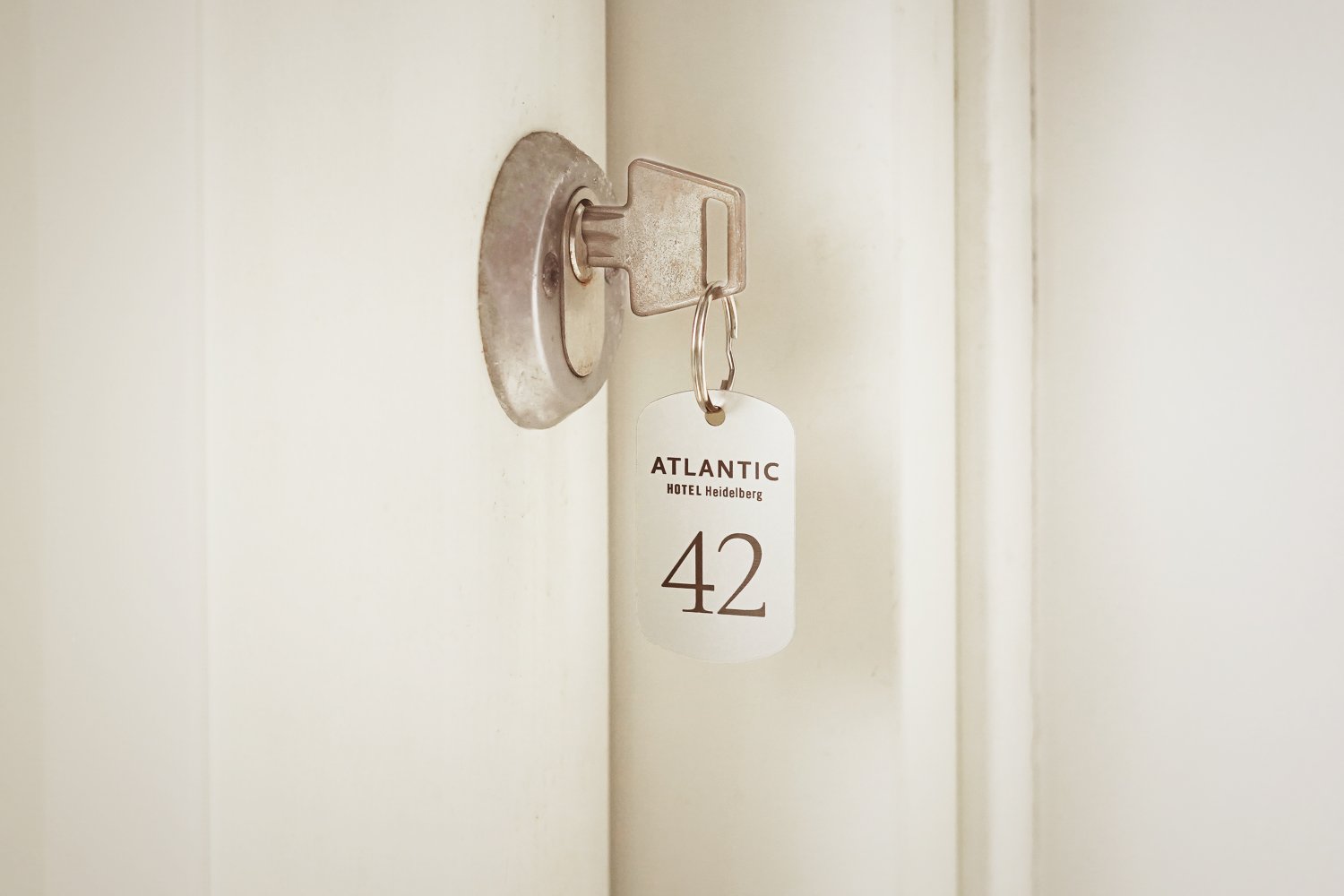 Hotel nøgleringe i rustfrit stål